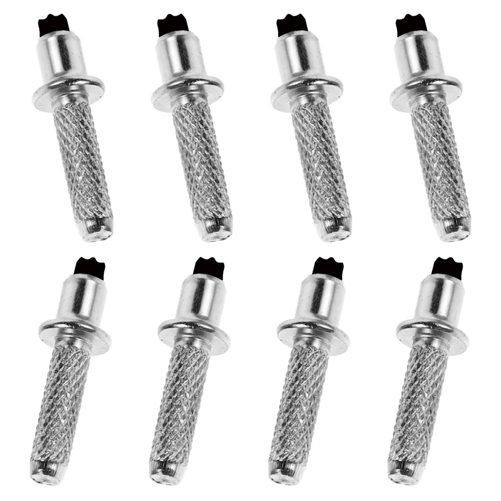 8 PCS Tungsten Steel Hiking Pole Replacement Tip Heavy Duty Walking Stick