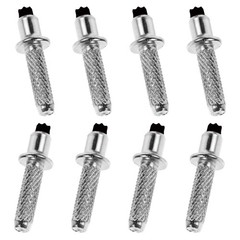 8 PCS Tungsten Steel Hiking Pole Replacement Tip Heavy Duty Walking Stick