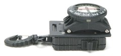 Unbranded Underwater Compass With 42″ “Gripper” Retractor. NO AIR BUBBLES. SEE.