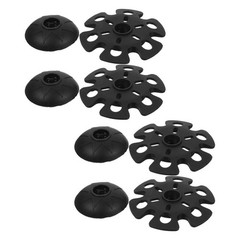 Hiking Pole Mud Holder Snow Trekking Support Rubber Ends Tip Protector