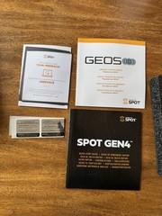 SPOT Gen4 Satellite GPS Messenger Tracker Black New Box Torn Packaging