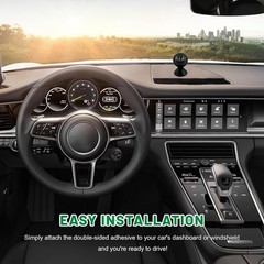 Adjustable Car Dashboard Compass, Portable Navigation Ball for Car Truck & Boat