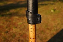 Trekking Pole – 1pc Pack Sassafras Wood Adjustable&Detachable Hiking or Walki…