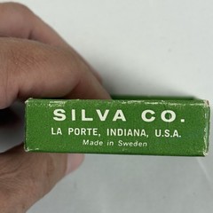Vintage Polaris Compass Liquid Filled Silva System Hiking Made Sweden Type 7