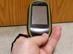 Magellan eXplorist 610 USA Handheld GPS Unit Outdoors w/ Holster & Cable