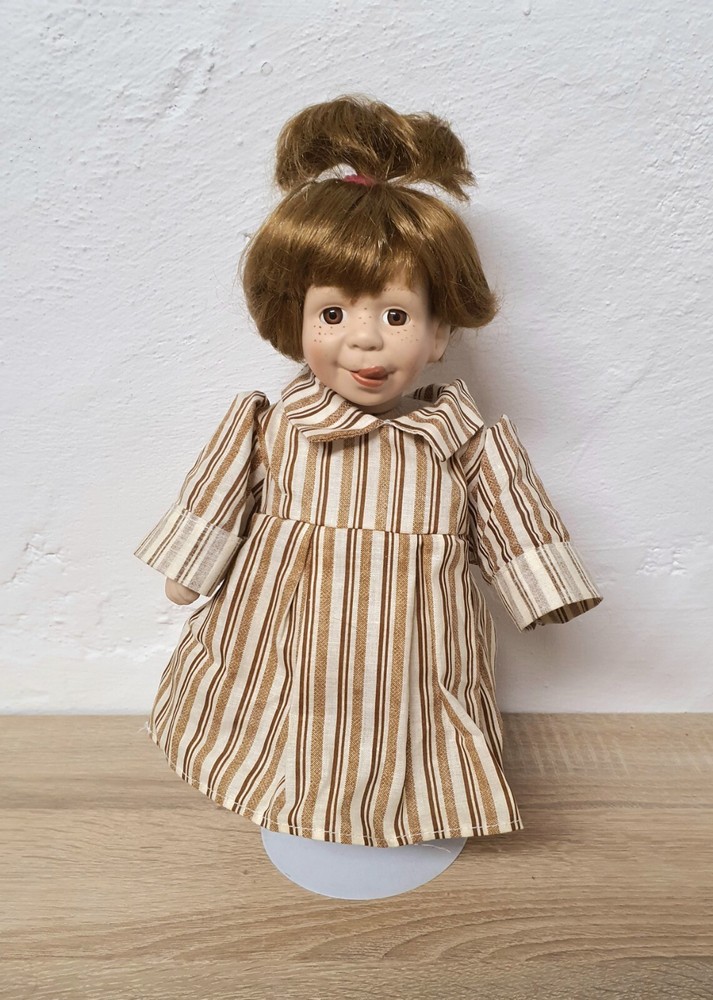 Artist doll, porcelain doll, 28 cm, collector’s item, rarity, vintage, antique