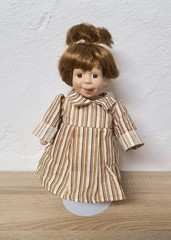 Artist doll, porcelain doll, 28 cm, collector’s item, rarity, vintage, antique