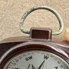 Vintage Taylor Rochester NY USA SHOWAY Bakelite Compass WORKS