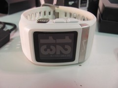 Nike+ Plus Foot Sensor Pod GPS Sport Watch White/Silver TomTom fitness runner -B