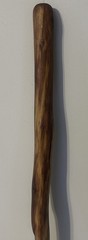 54” Natural Vine Twisted Dogwood Walking Stick Cane Wood Staff Trekking 4” Grip
