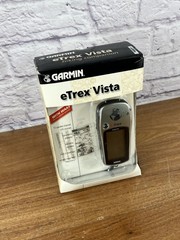 Garmin eTrex Vista Portable Handheld GPS Hiking Companion – With Box