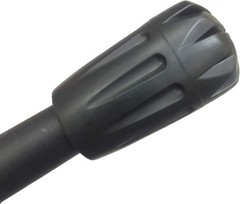 Trekking Pole Accessories Extra Thick and Wear Resisting Rubber Tips Black
