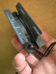 Vintage Military Lensatic Compass, Accurate Waterproof Scale 1:50000 Meters