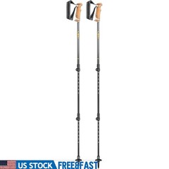 Adjustable Antishock Trekking Poles Women Hiking Dynamic Suspension System New