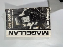 Magellan GPS 2000XL Vintage GPS Rugged Unit and manual *FOR PARTS OR REPAIR