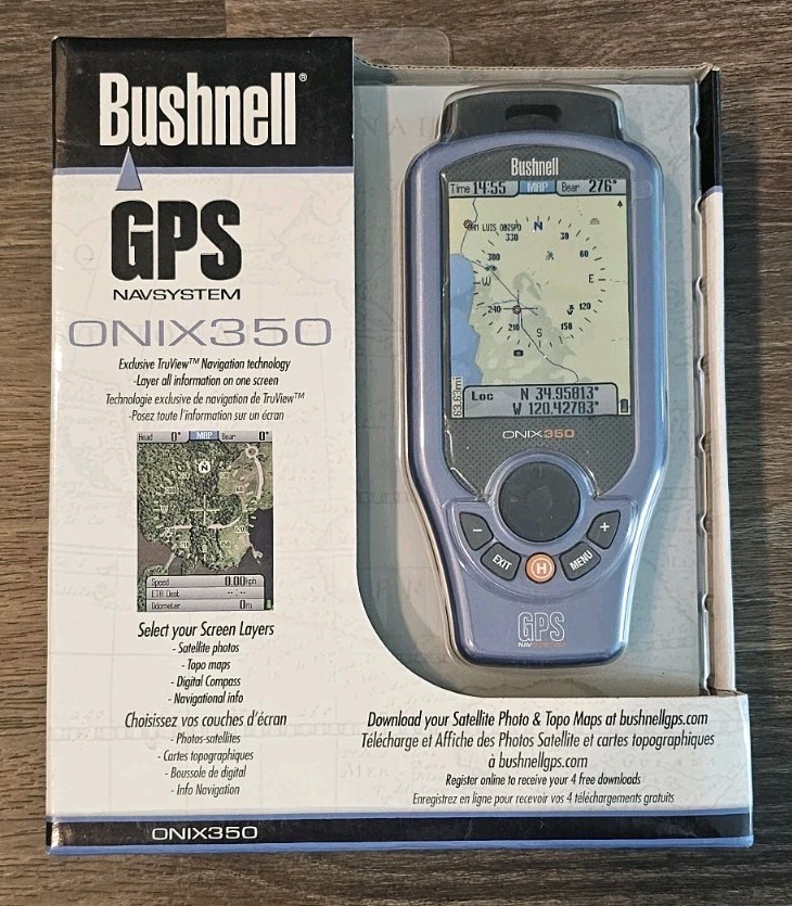 Bushnell GPS Navsystem ONIX 350 Exclusive TruView Hand Held Unit