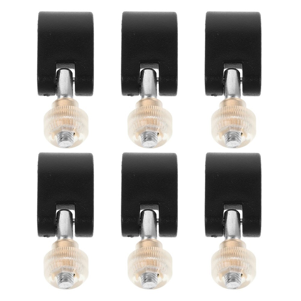 6 Pcs Trekking Pole External Locking Handle Walking Stick Clip Climbing