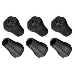 6Pcs Trekking Pole Tips Climbing Ski Cane Tip Protectors Replacement Accessories
