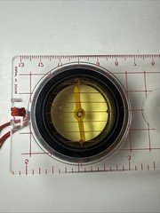Orienteering Compass Olcom Fs-14 With Lanyard Made In Japan