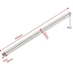 Telescope Weighted Rod Hammer Rod Stainless Steel Balance Rod for Observation