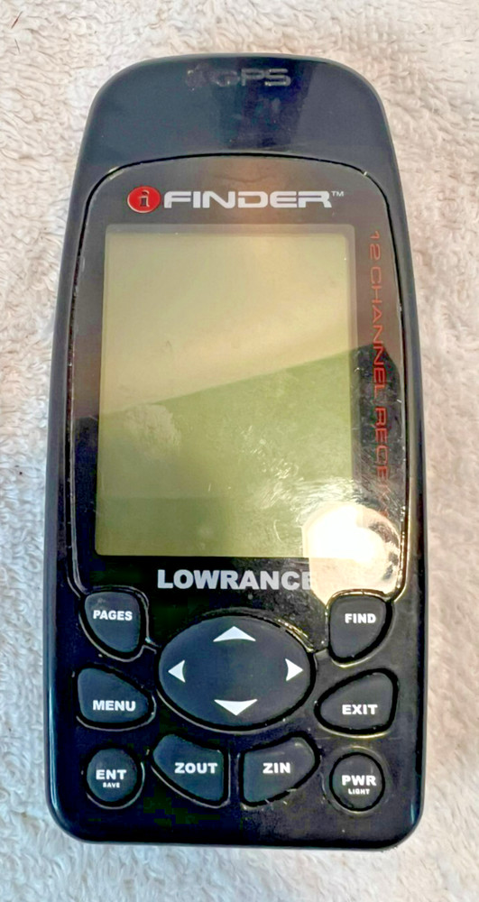 Lowrance iFINDER Hunt-C Handheld GPS+WAAS Receiver FOR PARTS OR REPAIR