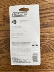 Coleman Compass with LED Light, Red Lanyard, Hiking, Camping FREE SHIPPING