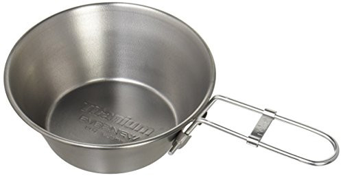 EVERNEW Titanium Sierra Cup with Folded Hand JAPAN IMPORT