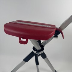 STEP2GOLD Ta-Da Chair Series 2, Portable Trekking Hiking Pole in Red 34.2″