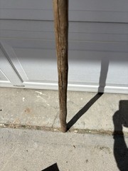 Antique 51″ hand made Wooden Mountaineering Pole Ski. Primitive decor