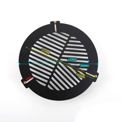 Aluminum Fish Bone Plate 1 5mm Focus Mask for Telescope with DSLR Compatibility