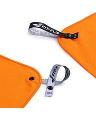 Fit-Flip Microfiber Towel/Shower Towel 70×140 cm, Orange