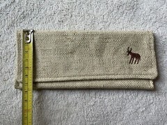 Adirondack Style Moose Pouch Handmade Woven First Aid Kit or Sewing Kit Bag New