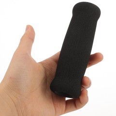 3Pcs Reusable Thicken Walking Cane Handle Wraps Black Sponge Nonslip Grips