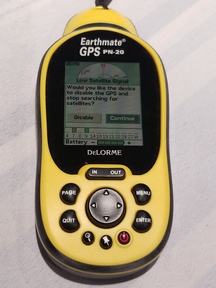 DELORME EarthMate GPS PN-20 – Tested / Working Free Shipping