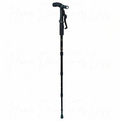 Heavy Duty Lightweight Collapsible Hi-Tech LED Light Walking Staff Hiking Stick