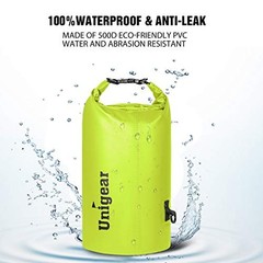 2L Yellow Floating & Lightweight Dry Bags – Waterproof/5L/10L/20L/30L/40L
