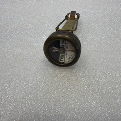 Vtg TRU NORD Brass Compensated Compass, V E Budlong, Brainerd, Minn. w/Pin Clip