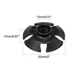 Hiking accessories 4pcs 52mm walking hiking snow stick baskets