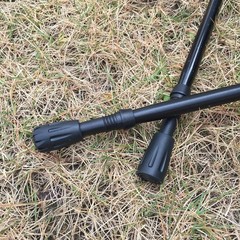 Trekking Pole Accessories Extra Thick and Wear Resisting Rubber Tips Black