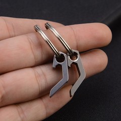 Outdoor Multifunctional Keychain Bottle Opener Practical and Versatile