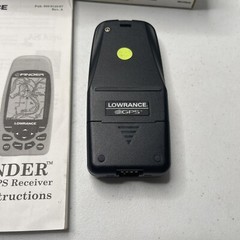 Lowrance iFinder 12 Channel GPS Receiver Tested & Working