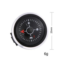 1Pc Slide on 25MM Watch Wrist Band Strap Compass For Outdoor Survival Tools Gift