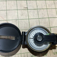 Lensatic Compass 14-829 Liquid Filled Compass. Original Box