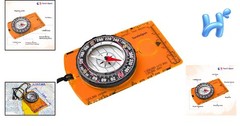 High-Quality Survival Compass with Magnifying Glass – Perfect Gift for Explorers