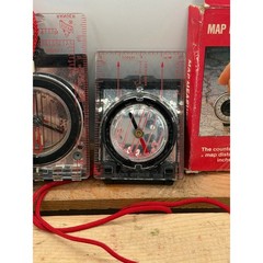 Vintage Outdoor Navigation & Orienteering Tool Collection – (4-Piece Lot)