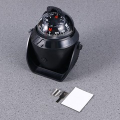 Sea Electronic Digital Illuminated Marine Compass (Black) compass