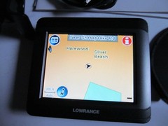 Lowrance XOG GPS Crossover Navigator w/ Charge Cord , Mount & Manual