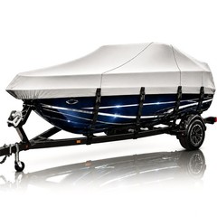 Boat Cover for MASTERCRAFT COMP SKI-19 All Years Heavy-Duty Covers, Grey