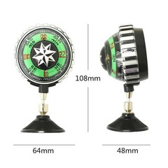 LC530 Car Compass Ball Compass Car Decoration With Suction Cup, LC530
