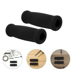 2 Pcs Elderly Walking Stick Sponge Grip Replacement Non Skid Cane Handles